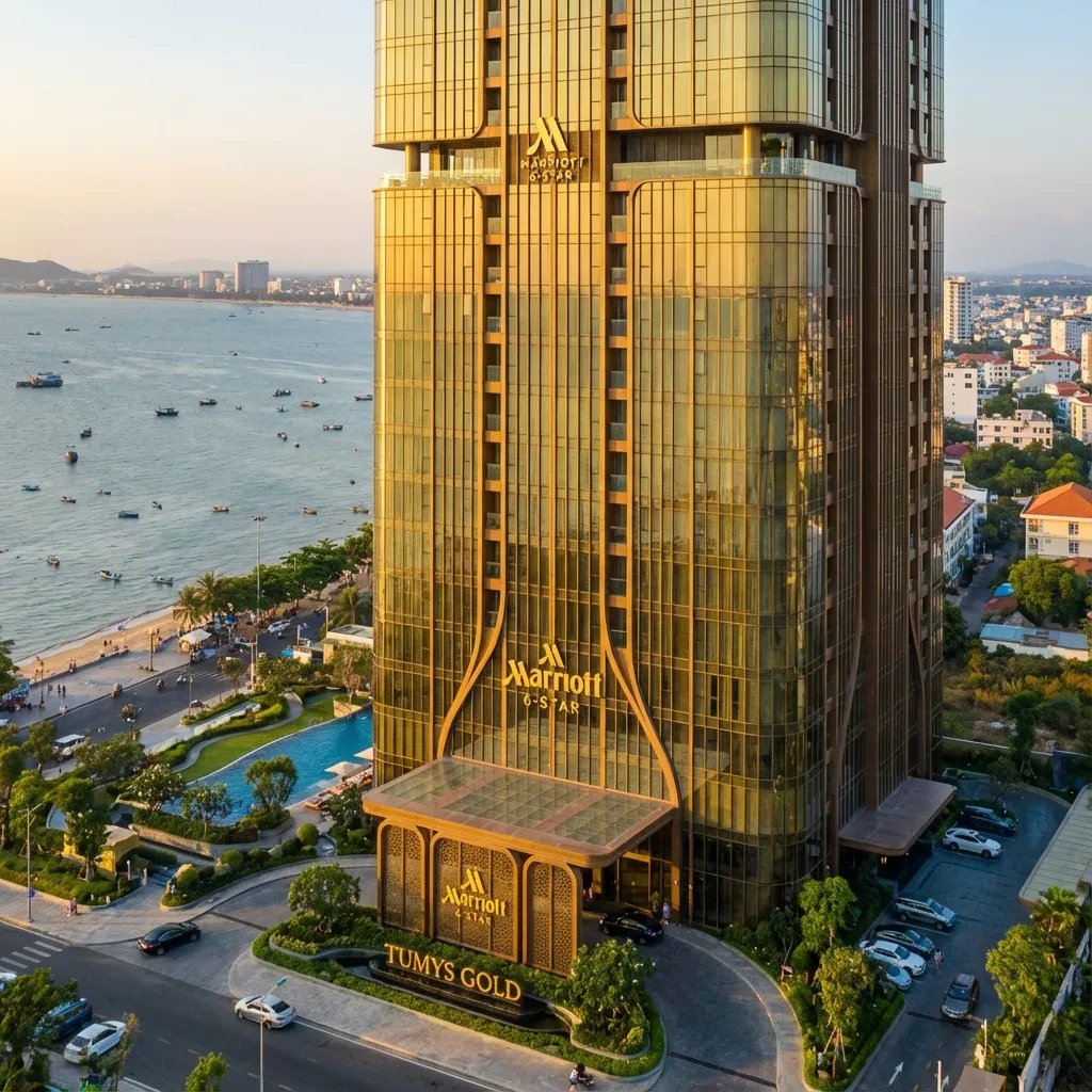 Tumys Gold by Marriott - 55-floor luxury residence in Vũng Tàu